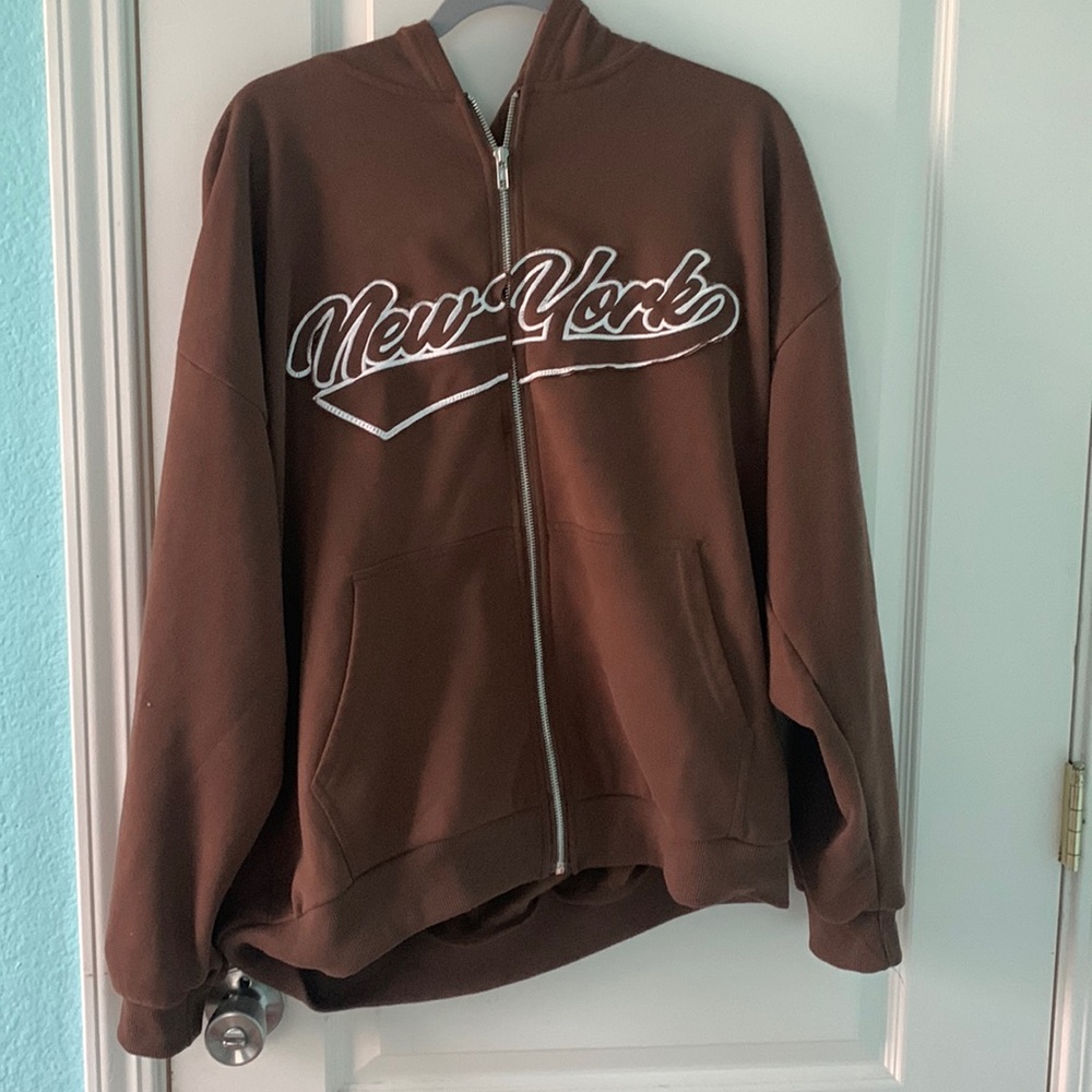 New York oversized hoodie